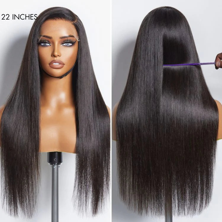 Luvme Hair PartingMax Glueless Wig Ready to Go Silky Straight 7x6 Closure HD Lace Pre Plucked & Bleached Breathable Cap