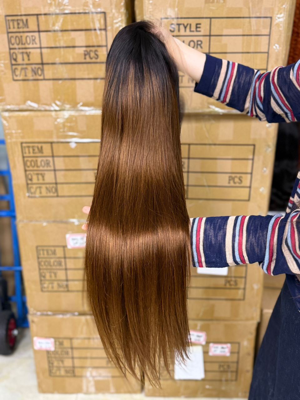 Straight Human Hair Lace Wigs 7