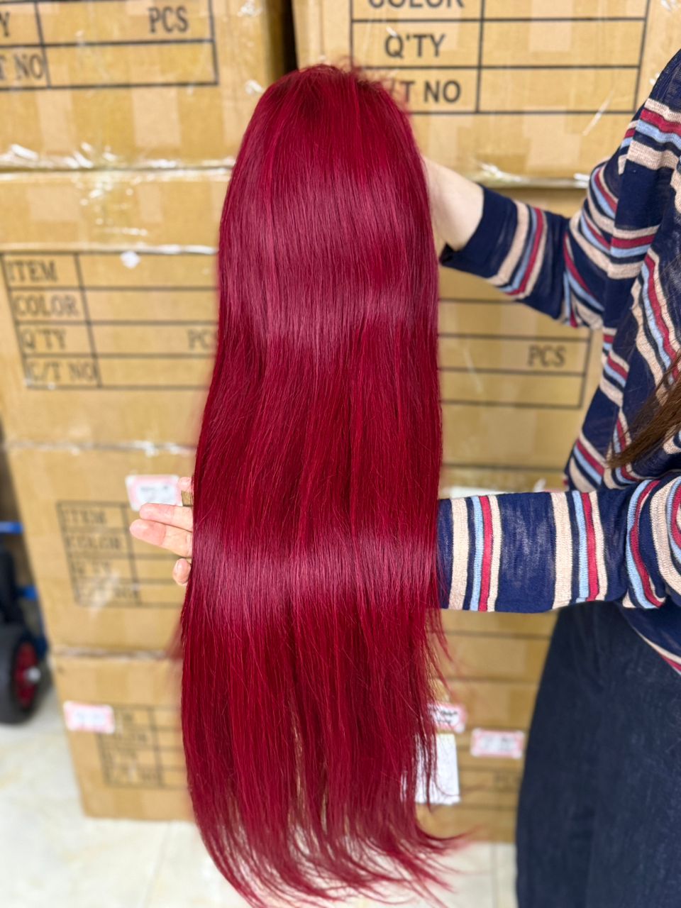 Straight Human Hair Lace Wigs 7