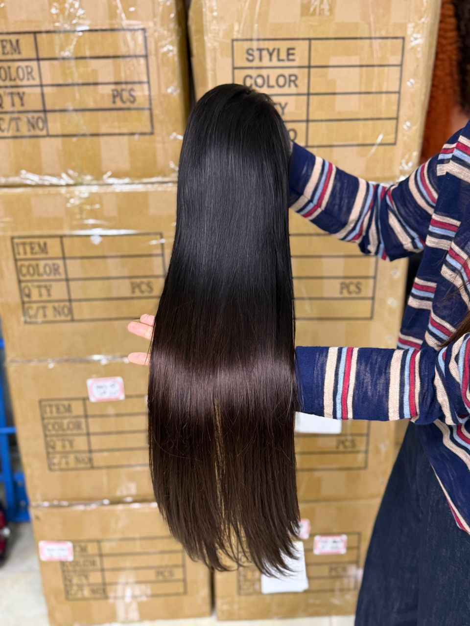 Straight Human Hair Lace Wigs 7